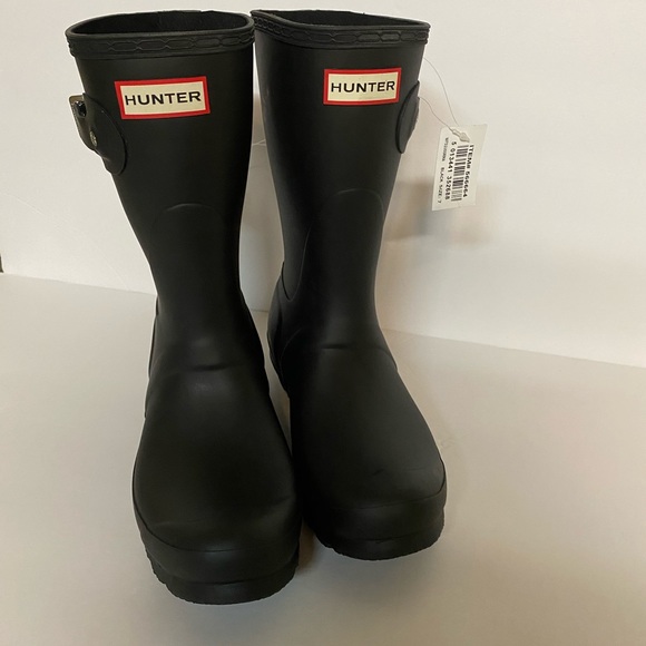 Hunter Shoes Womens Original Short Rain Boots Black Poshmark